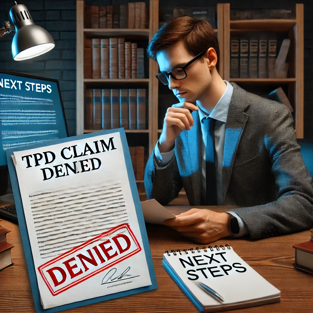 Rejected TPD Claim